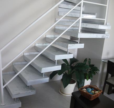 Escadas pre moldadas de concreto